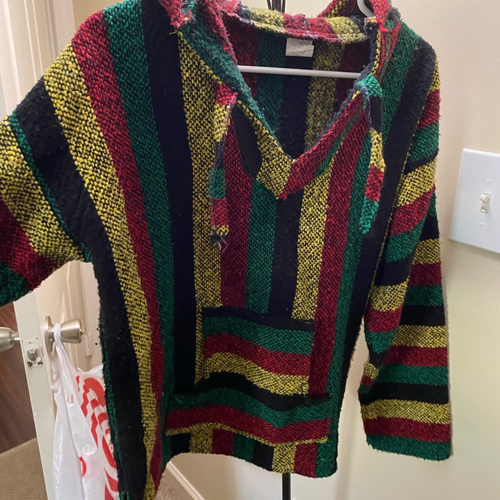 Drug rug sweater